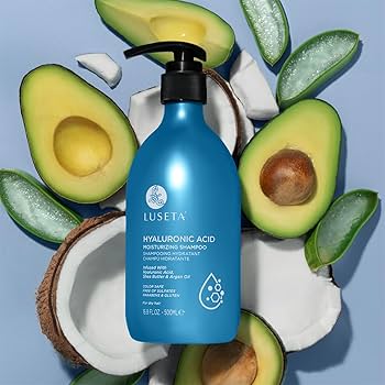 Amazon.com : Luseta Hyaluronic Acid Moisturizing Shampoo for